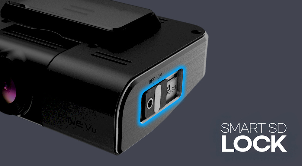 FineVu GX1000 - Smart SD Lock