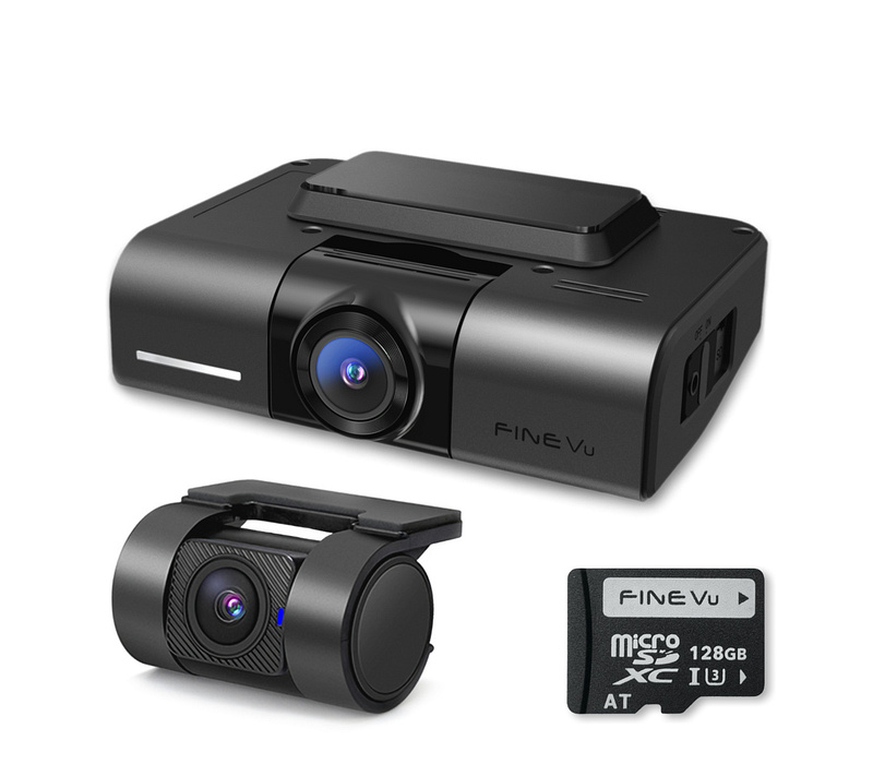 FineVu Polska - Wideorejestratory - FineVu.pl - 1 FineVu GX4K 2CH - kamera samochodowa
