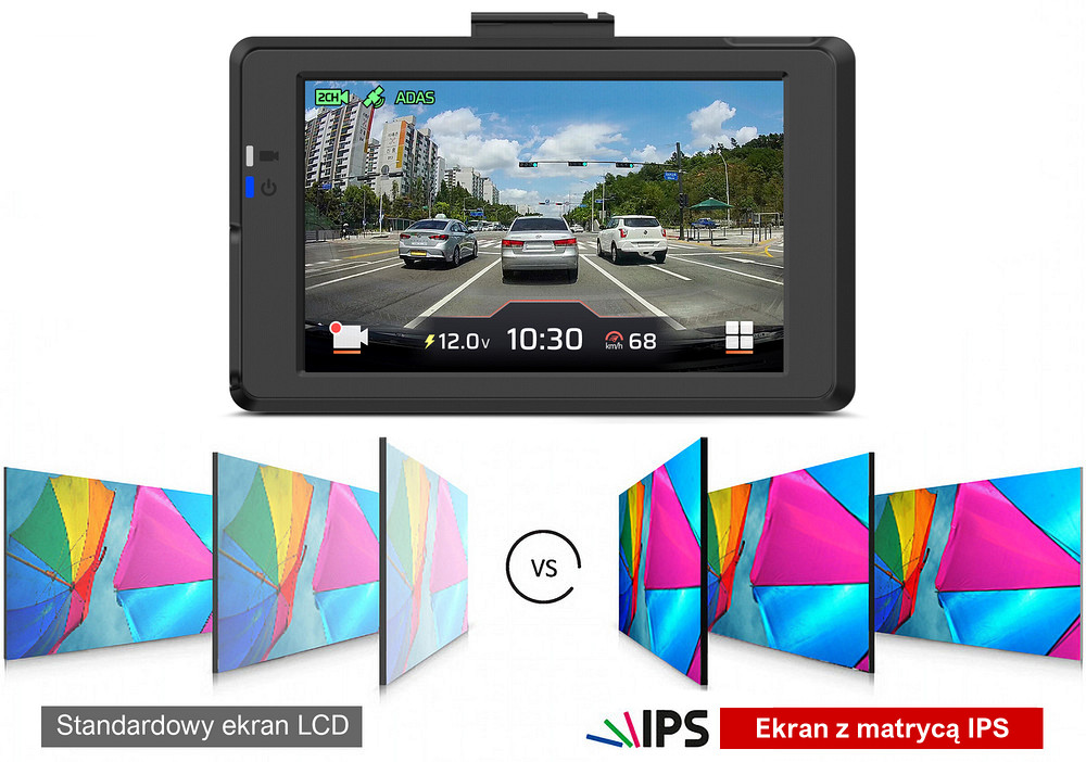 FineVu GX9000 ekran IPS